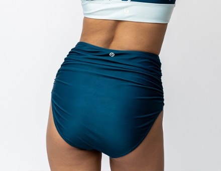 Nani Swimwear Ruched High Rise Swimsuit Bottoms - Women's 2
