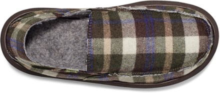 Sanuk Sidewalk Surfer ST Plaid Chill Shoes - Men's 4