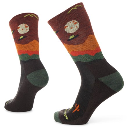 Darn Tough Spaced Out Micro Crew Lightweight Hiking Socks - Men's 2