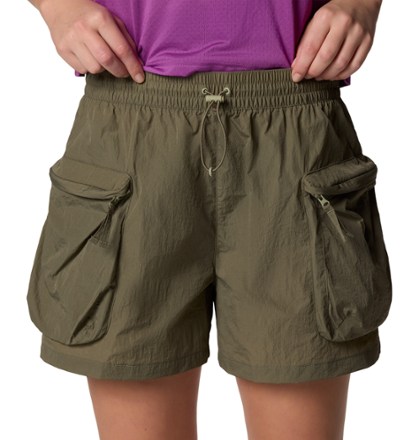 Rei Petite Women's Cargo Shorts Columbia Elevated View Cargo
