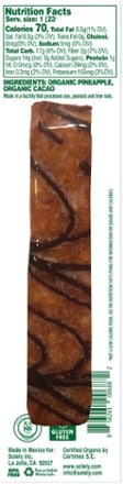 SOLELY Fruit Jerky Drizzled With Cacao 1