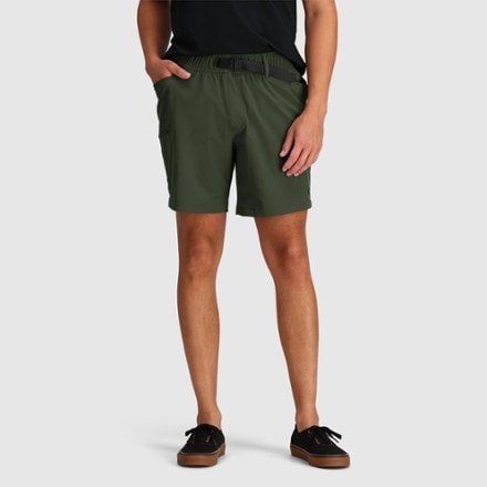 Men's 7 Inseam Lined Micro Mesh Shorts