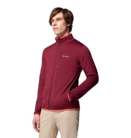Columbia Essential Hike Grid Fleece Full-Zip Jacket - Men's | REI