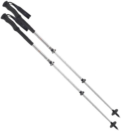 Komperdell Trail Pro Compact Powerlock Trekking Poles - Pair 0