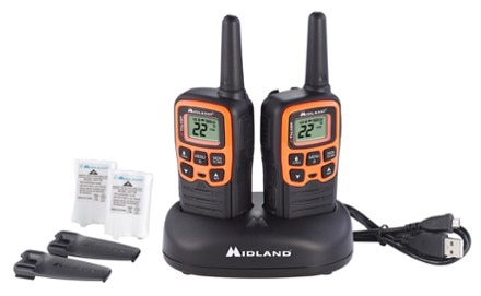 Midland T51VP3 2-Way Radios - Pair with Charger 1