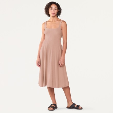 Beyond Yoga Featherweight At The Ready Square Neck Dress 2