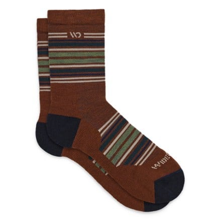 Wide Open Multi Stripe Cushioned Micro Crew Socks - Men's 0