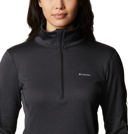Columbia Park View Grid Fleece Half-Zip Jacket - Women's 3