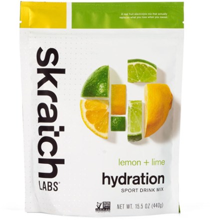 Skratch Labs Sport Hydration Drink Mix, Lemons & Lime - 15.5 oz pouch