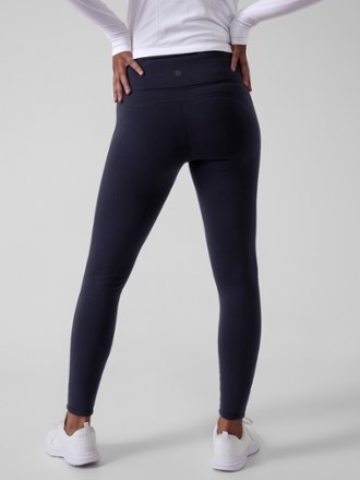 Athleta Altitude Tight in Polartec Power Stretch, Grey SIZE 1X #529348  O0314H