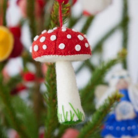 Craftspring Tall Mushroom Ornament 3