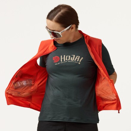 Fjallraven Hoja Wool Cycling T-Shirt - Women's 1