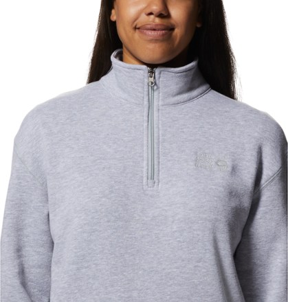 Mountain Hardwear MHW Logo Quarter-Zip Pullover - Women's 3
