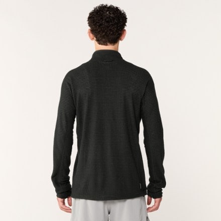 Icebreaker Merino 400 RealFleece Grid Peaksland Long-Sleeve Half-Zip - Men's 2