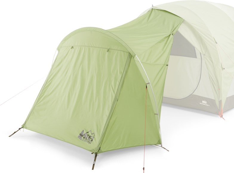 Tent not included