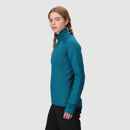Outdoor Research Vigor Grid Fleece Quarter-Zip Pullover - Women's 4