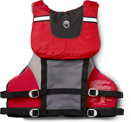 NRS Chinook OS PFD Back view (Red)