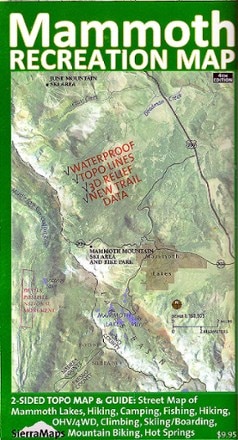Sierra Maps Mammoth Recreation Map 0