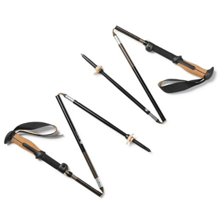Black Diamond Trail Vista FLZ Trekking Poles - Pair 1