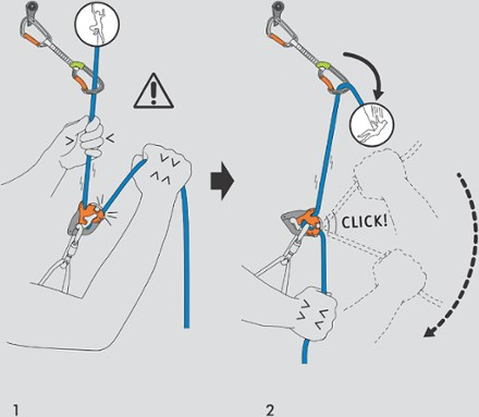 climbing technology Click-Up Plus Belay Device Package 2