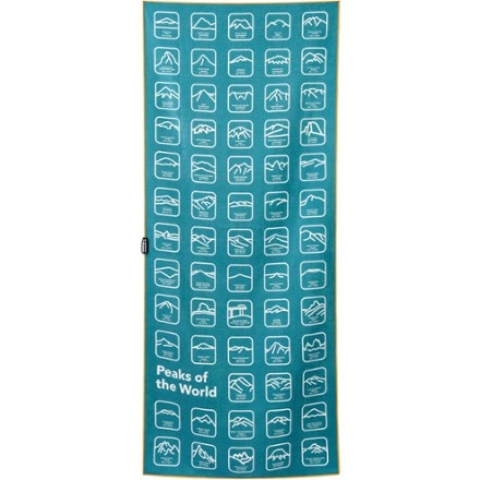 Nomadix Original Towel - Peaks Of The World Teal Ocean