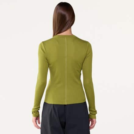 Hikerkind Ribbed Merino Long-Sleeve T-Shirt - Women's 2