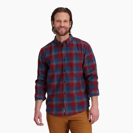 Royal Robbins Lieback Organic Cotton Flannel Shirt - Men's 1