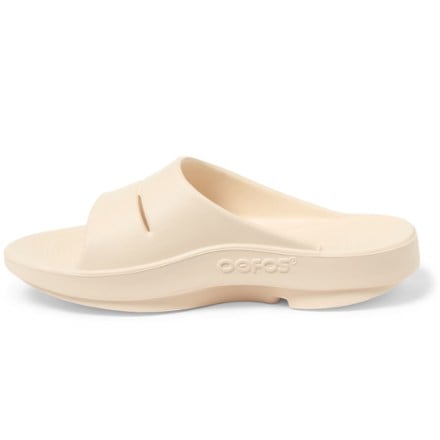 OOFOS OOahh Slide Sandals Left view