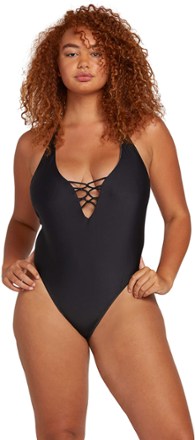 plus size one piece swim