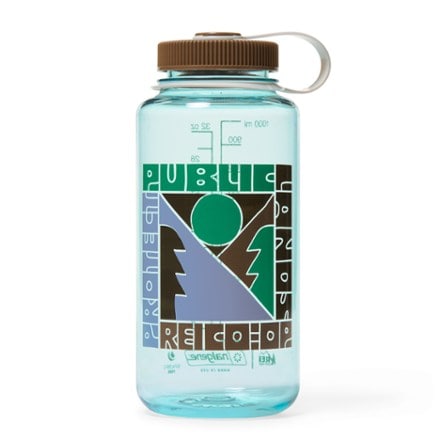 REI Co-op Nalgene Sustain Public Lands Wide-Mouth Water Bottle - 32 fl. oz. 0