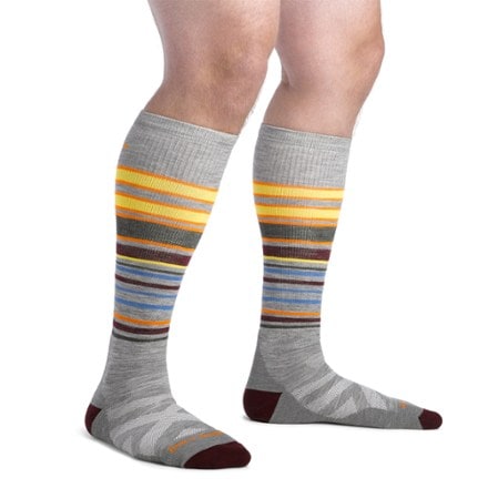 Darn Tough Snowpack Over-the-Calf Midweight Ski and Snowboard Socks - Men's 1