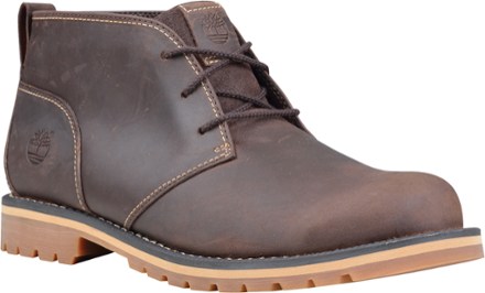 grantly leather moc toe chukka boot