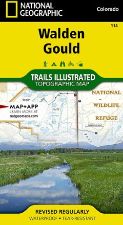 National Geographic Walden / Gould Topographic Map 0