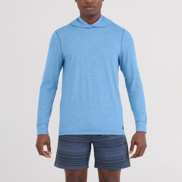 On Body Image of color Tranquil Blue Heather