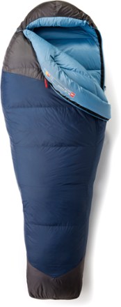 north face blue kazoo long