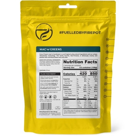 Firepot Mac 'n' Greens - 2 Servings 1