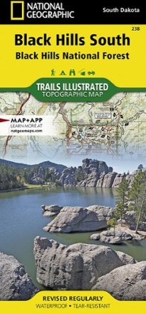 National Geographic Black Hills Southeast Topographic Map 0