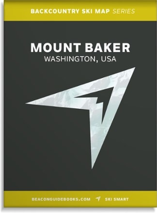 Beacon Guidebooks Backcountry Ski Map: Mount Baker, Washington 0