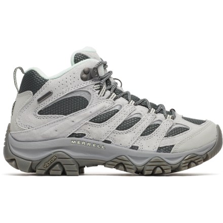 Merrell Women's Moab 3 Mid Waterproof Hiking Boots in Alloy