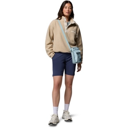 Columbia Helvetia II Cropped Half-Snap Fleece Pullover - Women's 2