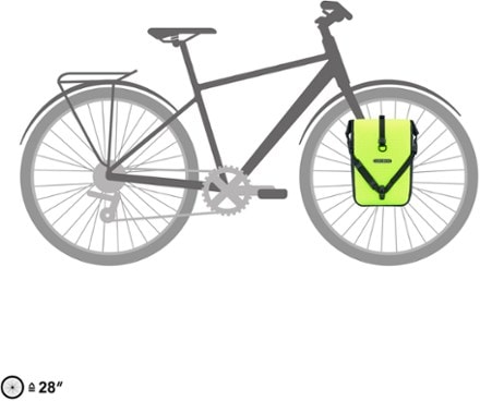 Ortlieb Sport-Roller High Vis Pannier - Single 1