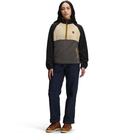 Topo Designs Vista Quarter-Zip Lightweight Fleece Pullover - Women's 3