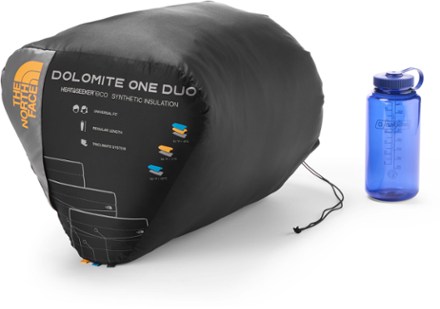 The North Face Dolomite One Double Sleeping Bag Stuff sack (32 fl. oz. bottle not included)