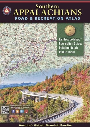 Benchmark Maps Southern Appalachian Road and Recreation Atlas 0