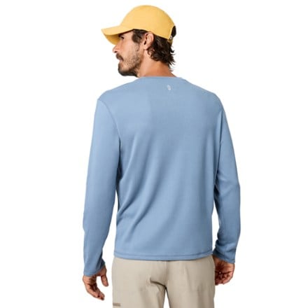 Free Country Sueded Pique Long-Sleeve Crew Shirt - Men's 1