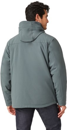 Swiss tech men's big sales and tall softshell jacket