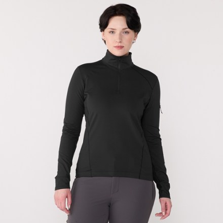 Arc'teryx Rho Zip-Neck Base Layer Top - Women's 1