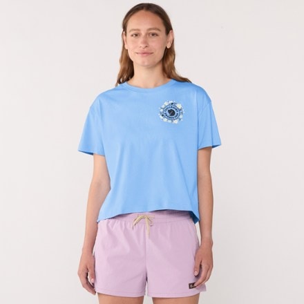 Fjallraven Fjallblomster Logo T-Shirt - Women's 2