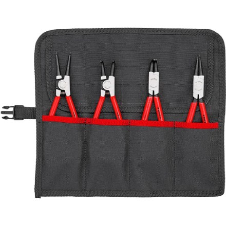 KNIPEX 4-Piece Circlip Pliers Set in Tool Roll 0