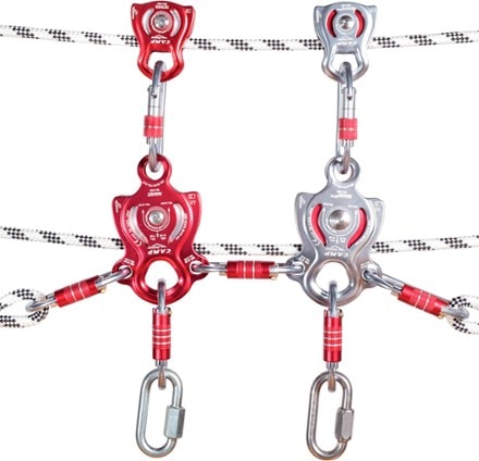 C.A.M.P. Tethys Pro Small Mobile Pulley In Use (Steel)